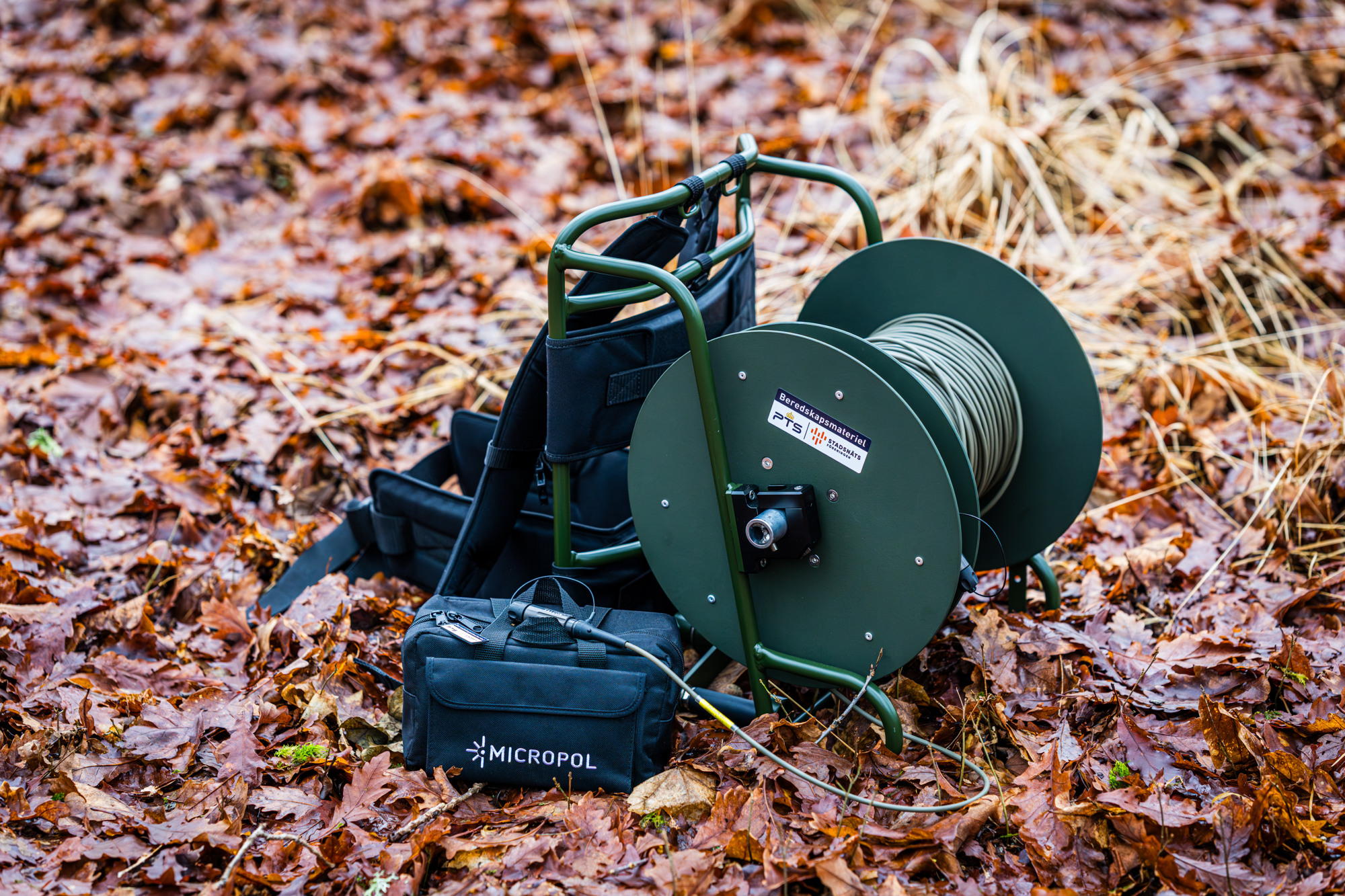 Lieferung von Notfallausrüstung an Schwedens kommunale Netze